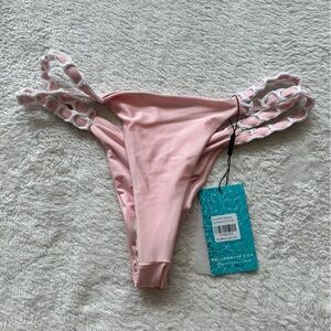 Hello Molly Pink Crochet Bikini Bottom